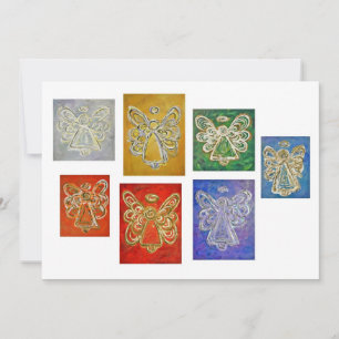 Cartes d'invitation personnalisées Ange Gardien Co