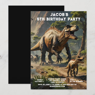 Cartes d'invitation personnalisées pour anniversai
