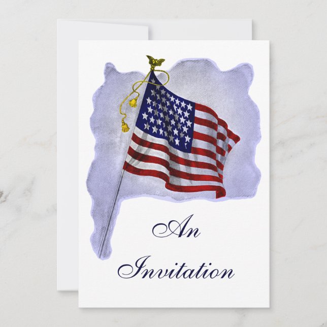 Cartes d'invitation personnalisées pour fête avec  (Devant)