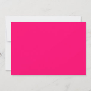 Cartes d'invitation personnalisées rose néon – Com