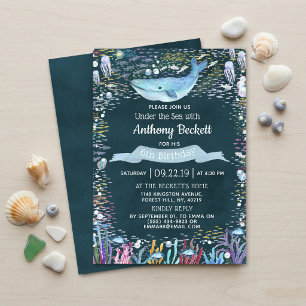 Cartes d'invitation pour anniversaire de tous âges