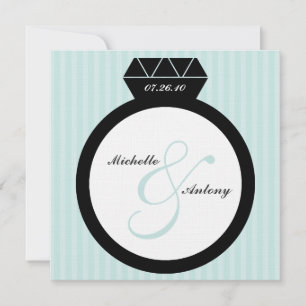 Cartes d'invitation pour annoncer la date de la de