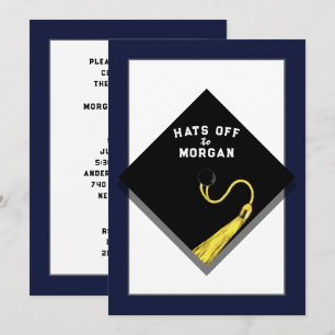 Cartes d'invitation pour fête de fin d'études