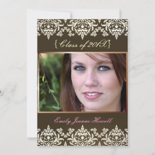 Cartes d'invitation pour fête de remise de diplôme