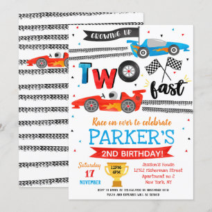  Cartes d'invitation pour la fête d'anniversaire d