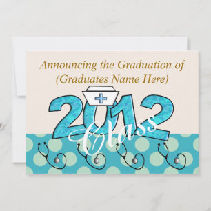 Cartes d'invitation pour la fête de remise de dipl