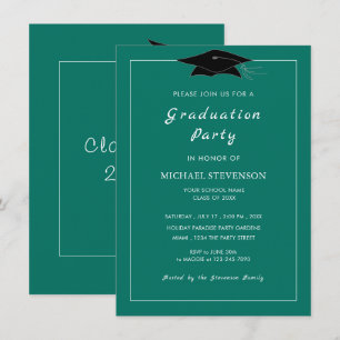 Cartes d'invitation pour la remise des diplômes -