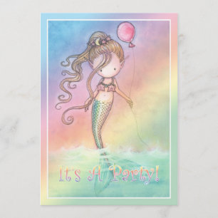 Cartes d'invitation pour l'anniversaire de filles