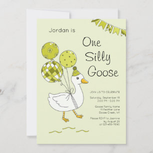 Cartes d'invitation pour le 1er anniversaire de On