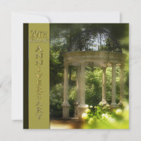 Cartes d'invitation pour les 20 ans de mariage - G