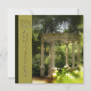 Cartes d'invitation pour les 20 ans de mariage - G