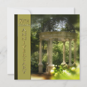 Cartes d'invitation pour les 50 ans de mariage - G