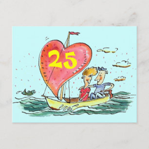 CARTES D'INVITATION POUR LES VINGT-CINQ ANS DE MAR