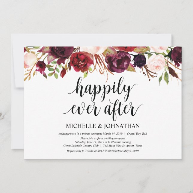 Cartes d'invitation pour réception de mariage cham (Devant)