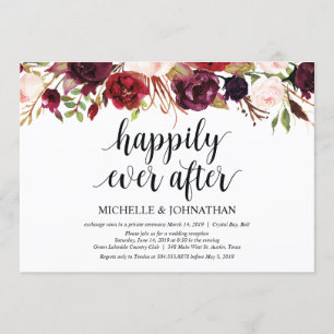 Cartes d'invitation pour réception de mariage cham