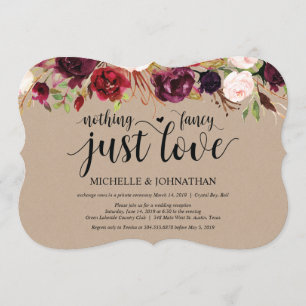 Cartes d'invitation pour réception de mariage cham