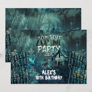 Cartes d'invitation pour une fête d'anniversaire a