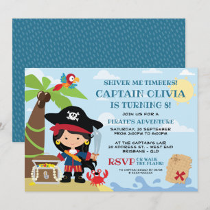 Cartes d'invitation pour une fête d'anniversaire d