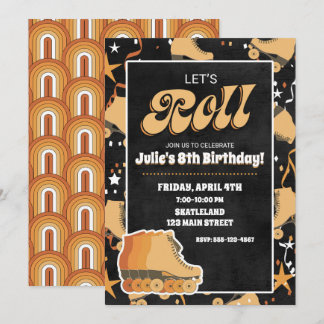 Cartes d'invitation pour une fête d'anniversaire d