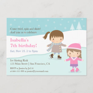 Cartes d'invitation pour une fête d'anniversaire d