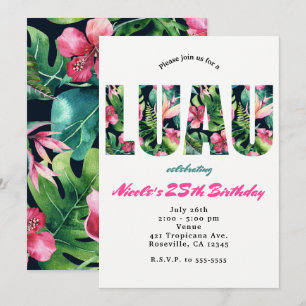 Cartes d'invitation pour une fête d'anniversaire L