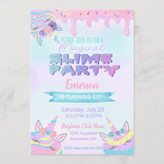 Cartes d'invitation pour une fête d'anniversaire S