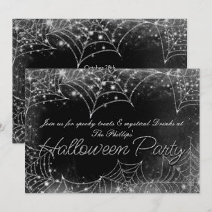 Cartes d'invitation pour une fête d'Halloween Toil