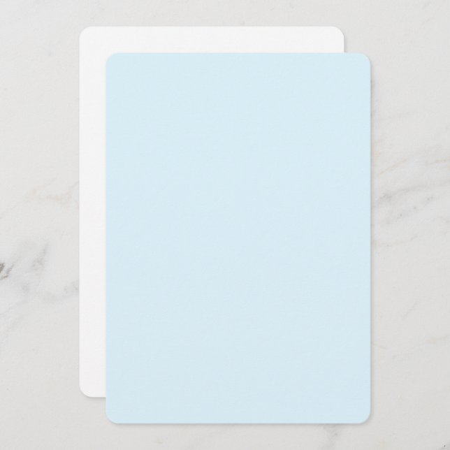 Cartes d'invitation rondes aquarelle – Conceptions (Devant / Derrière)