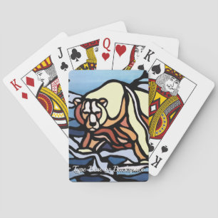 Cartes d'ours polaires Cartes de jeu sur mesure