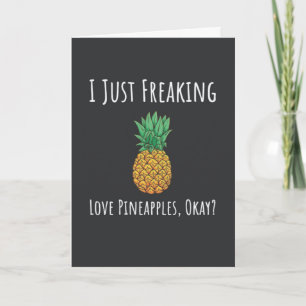 Cartes Drôles Ananas Humour Fruit Humoristique