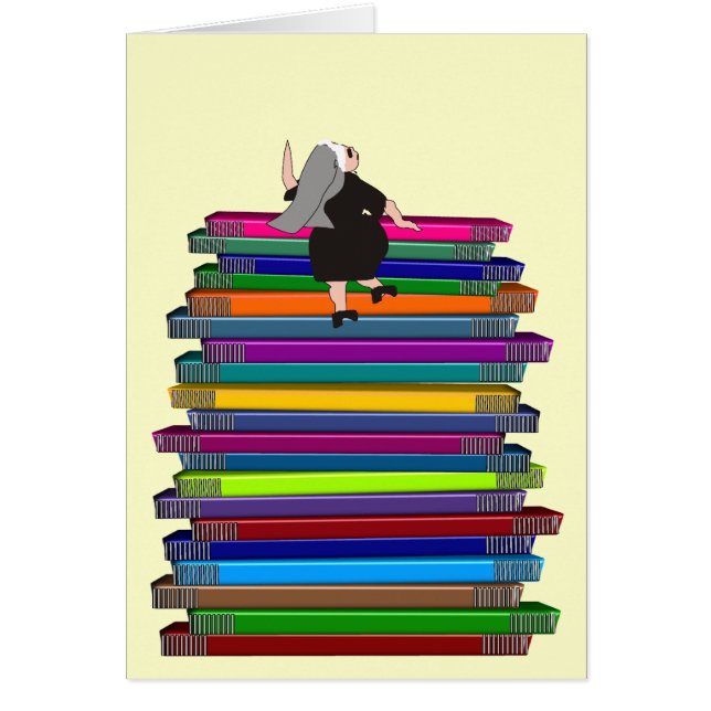 Cartes drôles de nonne (Devant)