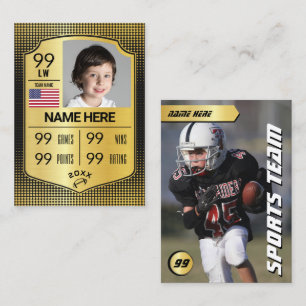 Cartes du lecteur de carte de jeu Gold Shield Foot