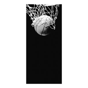 Cartes en rack de basket-ball B&W
