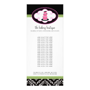 Cartes en rack de la boulangerie