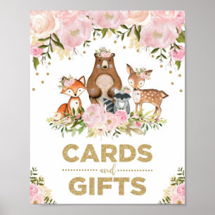 Cartes et cadeaux Bois rose Baby shower Décoration