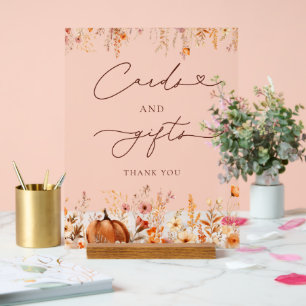 Cartes et cadeaux Citrouilles Boho Fall