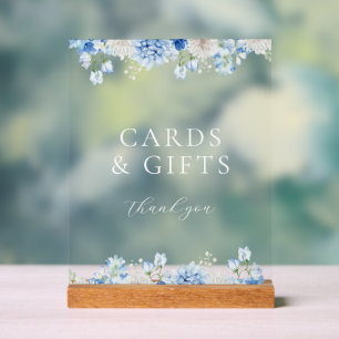 Cartes et cadeaux de Fêtes des mariées Florales Bl
