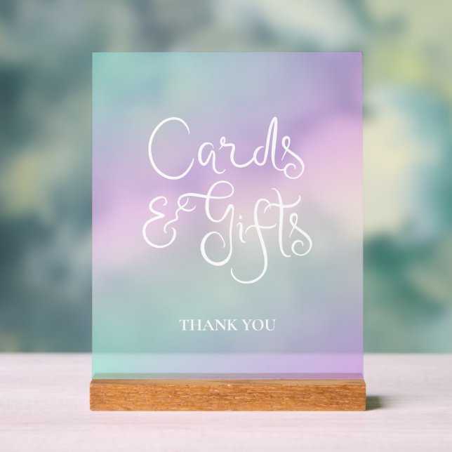 Cartes et cadeaux holographiques (Neutre)