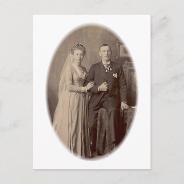 Cartes et cadeaux romantiques vintages (Devant)