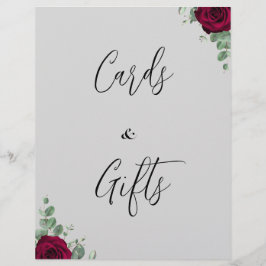 Cartes et cadeaux Rouge Rose Mariage Signal