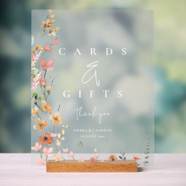 Cartes et cadeaux Sunny Fleur sauvage ID1023 Apric (Neutre)