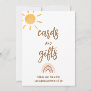 Cartes et cadeaux Sunshine Baby shower Card