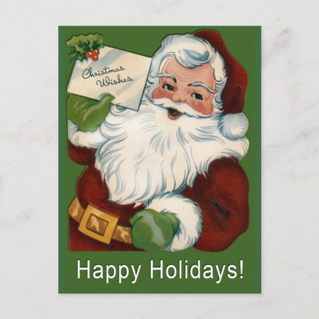 Cartes et cartes postales du Père Noël (Devant)
