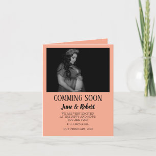 Cartes faire-part de grossesse