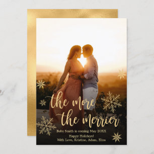 Cartes Faire-part de grossesse de Noël