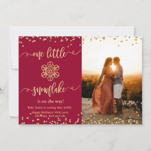 Cartes Faire-part de grossesse de Noël