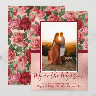 Cartes Faire-part de grossesse de Noël