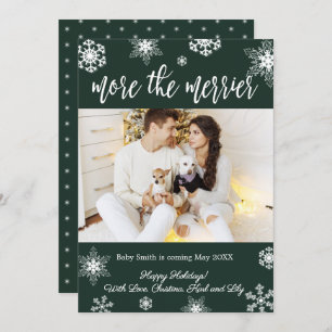 Cartes Faire-part de grossesse de Noël