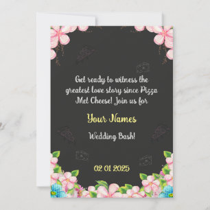 Cartes Faire-part de mariage amusantes