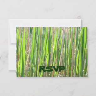 Cartes faites sur commande de la jupe d'herbe RSVP